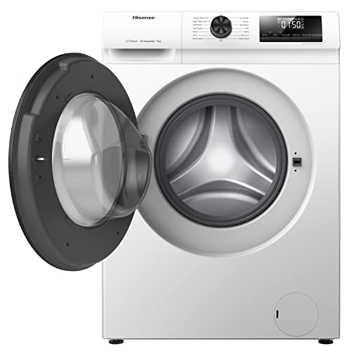 WFQP6012EVM-Freestanding-6 KG-Front Load Durable Inverter Washing Machine-Steam Wash-Quick Wash-15 Washing Programs-1200 RPM-White-Energy Rating C